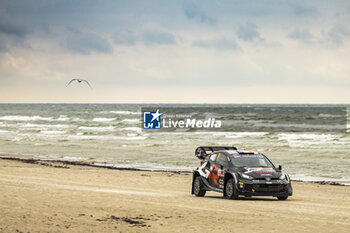 2024-07-17 - 22 SESKS Mārtiņš, FRANCIS Renārs, Ford Puma Rally1, ambiance during the Rally Latvia 2024, 8th round of the 2024 WRC World Rally Car Championship, from July 18 to 21, 2024 at Liepaja, Latvia - AUTO - WRC - RALLY LATVIA 2024 - RALLY - MOTORS