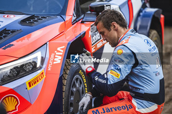 2024-07-18 - JARVEOJA Martin, Hyundai I20 Rally1, portrait during the Rally Latvia 2024, 8th round of the 2024 WRC World Rally Car Championship, from July 18 to 21, 2024 at Liepaja, Latvia - AUTO - WRC - RALLY LATVIA 2024 - RALLY - MOTORS