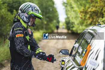 2024-07-18 - SOLBERG Oliver, Skoda Fabia RS Rally2, portrait during the Rally Latvia 2024, 8th round of the 2024 WRC World Rally Car Championship, from July 18 to 21, 2024 at Liepaja, Latvia - AUTO - WRC - RALLY LATVIA 2024 - RALLY - MOTORS