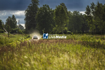 2024-07-18 - 31 KREMER Armin, KREMER Ella, Skoda Fabia RS Rally2, action during the Rally Latvia 2024, 8th round of the 2024 WRC World Rally Car Championship, from July 18 to 21, 2024 at Liepaja, Latvia - AUTO - WRC - RALLY LATVIA 2024 - RALLY - MOTORS