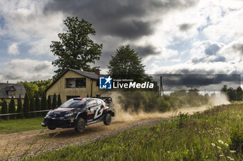 2024-07-18 - 17 OGIER Sebastien, LANDAIS Vincent, Toyota GR Yaris Rally1, action during the Rally Latvia 2024, 8th round of the 2024 WRC World Rally Car Championship, from July 18 to 21, 2024 at Liepaja, Latvia - AUTO - WRC - RALLY LATVIA 2024 - RALLY - MOTORS