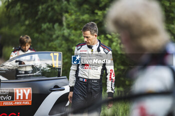 2024-07-18 - OGIER Sebastien, Toyota GR Yaris Rally1, portrait during the Rally Latvia 2024, 8th round of the 2024 WRC World Rally Car Championship, from July 18 to 21, 2024 at Liepaja, Latvia - AUTO - WRC - RALLY LATVIA 2024 - RALLY - MOTORS