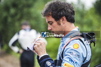 2024-07-18 - NEUVILLE Thierry, Hyundai I20 Rally1, portrait during the Rally Latvia 2024, 8th round of the 2024 WRC World Rally Car Championship, from July 18 to 21, 2024 at Liepaja, Latvia - AUTO - WRC - RALLY LATVIA 2024 - RALLY - MOTORS