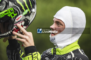 2024-07-18 - SOLBERG Oliver, Skoda Fabia RS Rally2, portrait during the Rally Latvia 2024, 8th round of the 2024 WRC World Rally Car Championship, from July 18 to 21, 2024 at Liepaja, Latvia - AUTO - WRC - RALLY LATVIA 2024 - RALLY - MOTORS