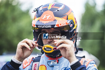 2024-07-18 - NEUVILLE Thierry, Hyundai I20 Rally1, portrait during the Rally Latvia 2024, 8th round of the 2024 WRC World Rally Car Championship, from July 18 to 21, 2024 at Liepaja, Latvia - AUTO - WRC - RALLY LATVIA 2024 - RALLY - MOTORS