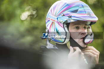 2024-07-18 - GREENSMITH Gus, Skoda Fabia RS Rally2, portrait during the Rally Latvia 2024, 8th round of the 2024 WRC World Rally Car Championship, from July 18 to 21, 2024 at Liepaja, Latvia - AUTO - WRC - RALLY LATVIA 2024 - RALLY - MOTORS