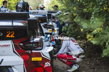 2024-07-18 - SESKS Mārtiņš, Ford Puma Rally1, portrait during the Rally Latvia 2024, 8th round of the 2024 WRC World Rally Car Championship, from July 18 to 21, 2024 at Liepaja, Latvia - AUTO - WRC - RALLY LATVIA 2024 - RALLY - MOTORS