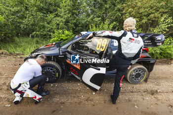 2024-07-18 - ROVANPERA Kalle, Toyota GR Yaris Rally1, portrait during the Rally Latvia 2024, 8th round of the 2024 WRC World Rally Car Championship, from July 18 to 21, 2024 at Liepaja, Latvia - AUTO - WRC - RALLY LATVIA 2024 - RALLY - MOTORS