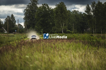 2024-07-18 - 27 HEIKKILÄ Mikko, TEMONEN Kristian, Toyota Yaris Rally2, action during the Rally Latvia 2024, 8th round of the 2024 WRC World Rally Car Championship, from July 18 to 21, 2024 at Liepaja, Latvia - AUTO - WRC - RALLY LATVIA 2024 - RALLY - MOTORS