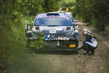 2024-07-18 - MALKONEN Enni, Toyota Yaris Rally2, portrait during the Rally Latvia 2024, 8th round of the 2024 WRC World Rally Car Championship, from July 18 to 21, 2024 at Liepaja, Latvia - AUTO - WRC - RALLY LATVIA 2024 - RALLY - MOTORS