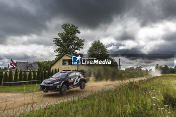 2024-07-18 - 17 OGIER Sebastien, LANDAIS Vincent, Toyota GR Yaris Rally1, action during the Rally Latvia 2024, 8th round of the 2024 WRC World Rally Car Championship, from July 18 to 21, 2024 at Liepaja, Latvia - AUTO - WRC - RALLY LATVIA 2024 - RALLY - MOTORS