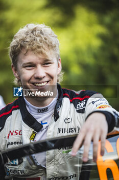 2024-07-18 - ROVANPERA Kalle, Toyota GR Yaris Rally1, portrait during the Rally Latvia 2024, 8th round of the 2024 WRC World Rally Car Championship, from July 18 to 21, 2024 at Liepaja, Latvia - AUTO - WRC - RALLY LATVIA 2024 - RALLY - MOTORS