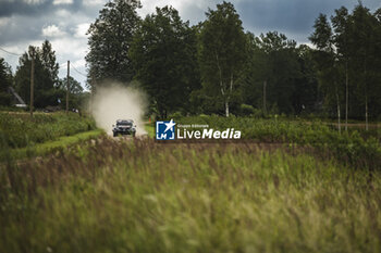 2024-07-18 - 17 OGIER Sebastien, LANDAIS Vincent, Toyota GR Yaris Rally1, action during the Rally Latvia 2024, 8th round of the 2024 WRC World Rally Car Championship, from July 18 to 21, 2024 at Liepaja, Latvia - AUTO - WRC - RALLY LATVIA 2024 - RALLY - MOTORS