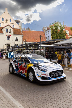 2024-07-18 - 13 MUNSTER Gregoire, LOUKA Louis, Ford Puma Rally1, action during the Rally Latvia 2024, 8th round of the 2024 WRC World Rally Car Championship, from July 18 to 21, 2024 at Liepaja, Latvia - AUTO - WRC - RALLY LATVIA 2024 - RALLY - MOTORS