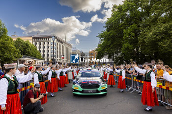 2024-07-18 - 24 GREENSMITH Gus, ANDERSSON Jonas, Skoda Fabia RS Rally2, action during the Rally Latvia 2024, 8th round of the 2024 WRC World Rally Car Championship, from July 18 to 21, 2024 at Liepaja, Latvia - AUTO - WRC - RALLY LATVIA 2024 - RALLY - MOTORS