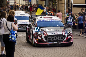 2024-07-18 - 22 SESKS Mārtiņš, FRANCIS Renārs, Ford Puma Rally1, action during the Rally Latvia 2024, 8th round of the 2024 WRC World Rally Car Championship, from July 18 to 21, 2024 at Liepaja, Latvia - AUTO - WRC - RALLY LATVIA 2024 - RALLY - MOTORS