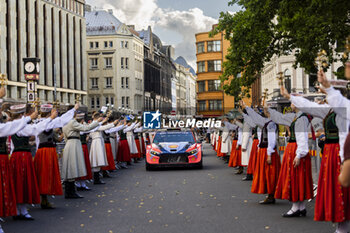 2024-07-18 - 11 NEUVILLE Thierry, WYDAEGHE Martijn, Hyundai I20 Rally1, action during the Rally Latvia 2024, 8th round of the 2024 WRC World Rally Car Championship, from July 18 to 21, 2024 at Liepaja, Latvia - AUTO - WRC - RALLY LATVIA 2024 - RALLY - MOTORS