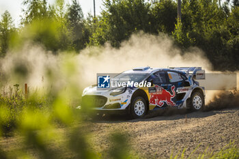 2024-07-20 - 16 FOURMAUX Adrien, CORIA Alexandre, Ford Puma Rally1, action during the Rally Latvia 2024, 8th round of the 2024 WRC World Rally Car Championship, from July 18 to 21, 2024 at Liepaja, Latvia - AUTO - WRC - RALLY LATVIA 2024 - RALLY - MOTORS