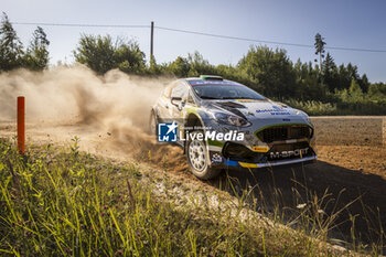 2024-07-20 - 32 CREIGHTON William, REGAN Liam, Ford Fiesta Mk II Rally2,action during the Rally Latvia 2024, 8th round of the 2024 WRC World Rally Car Championship, from July 18 to 21, 2024 at Liepaja, Latvia - AUTO - WRC - RALLY LATVIA 2024 - RALLY - MOTORS