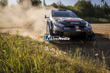 2024-07-20 - 17 OGIER Sebastien, LANDAIS Vincent, Toyota GR Yaris Rally1, action during the Rally Latvia 2024, 8th round of the 2024 WRC World Rally Car Championship, from July 18 to 21, 2024 at Liepaja, Latvia - AUTO - WRC - RALLY LATVIA 2024 - RALLY - MOTORS