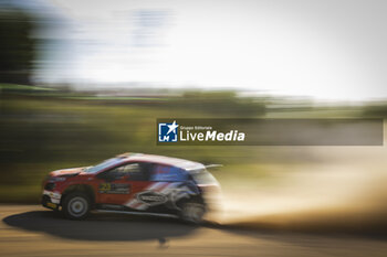 2024-07-20 - 23 GRYAZIN Nikolay, ALEKSANDROV Konstantin, Citroen C3 Rally2, action during the Rally Latvia 2024, 8th round of the 2024 WRC World Rally Car Championship, from July 18 to 21, 2024 at Liepaja, Latvia - AUTO - WRC - RALLY LATVIA 2024 - RALLY - MOTORS