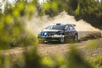 2024-07-20 - 20 SOLBERG Oliver, EDMONDSON Elliott, Skoda Fabia RS Rally2, action during the Rally Latvia 2024, 8th round of the 2024 WRC World Rally Car Championship, from July 18 to 21, 2024 at Liepaja, Latvia - AUTO - WRC - RALLY LATVIA 2024 - RALLY - MOTORS