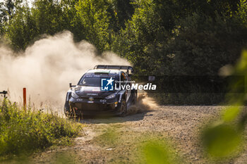 2024-07-20 - 33 EVANS Elfyn, MARTIN Scott, Toyota GR Yaris Rally1, action during the Rally Latvia 2024, 8th round of the 2024 WRC World Rally Car Championship, from July 18 to 21, 2024 at Liepaja, Latvia - AUTO - WRC - RALLY LATVIA 2024 - RALLY - MOTORS