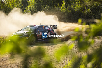 2024-07-20 - 17 OGIER Sebastien, LANDAIS Vincent, Toyota GR Yaris Rally1, action during the Rally Latvia 2024, 8th round of the 2024 WRC World Rally Car Championship, from July 18 to 21, 2024 at Liepaja, Latvia - AUTO - WRC - RALLY LATVIA 2024 - RALLY - MOTORS