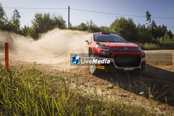 2024-07-20 - 23 GRYAZIN Nikolay, ALEKSANDROV Konstantin, Citroen C3 Rally2, action during the Rally Latvia 2024, 8th round of the 2024 WRC World Rally Car Championship, from July 18 to 21, 2024 at Liepaja, Latvia - AUTO - WRC - RALLY LATVIA 2024 - RALLY - MOTORS