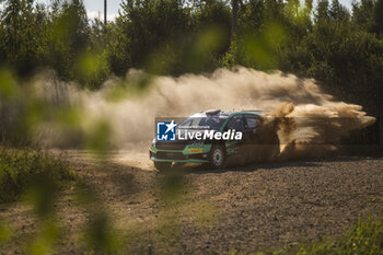 2024-07-20 - 24 GREENSMITH Gus, ANDERSSON Jonas, Skoda Fabia RS Rally2, action during the Rally Latvia 2024, 8th round of the 2024 WRC World Rally Car Championship, from July 18 to 21, 2024 at Liepaja, Latvia - AUTO - WRC - RALLY LATVIA 2024 - RALLY - MOTORS