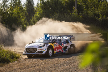 2024-07-20 - 13 MUNSTER Gregoire, LOUKA Louis, Ford Puma Rally1, action during the Rally Latvia 2024, 8th round of the 2024 WRC World Rally Car Championship, from July 18 to 21, 2024 at Liepaja, Latvia - AUTO - WRC - RALLY LATVIA 2024 - RALLY - MOTORS