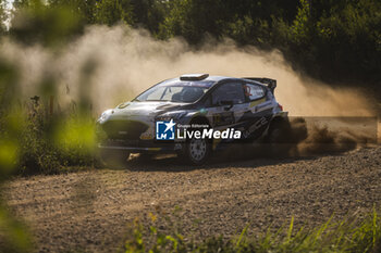 2024-07-20 - 32 CREIGHTON William, REGAN Liam, Ford Fiesta Mk II Rally2,action during the Rally Latvia 2024, 8th round of the 2024 WRC World Rally Car Championship, from July 18 to 21, 2024 at Liepaja, Latvia - AUTO - WRC - RALLY LATVIA 2024 - RALLY - MOTORS