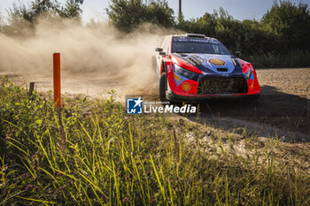 2024-07-20 - 08 TANAK Ott, JARVEOJA Martin, Hyundai I20 Rally1, action during the Rally Latvia 2024, 8th round of the 2024 WRC World Rally Car Championship, from July 18 to 21, 2024 at Liepaja, Latvia - AUTO - WRC - RALLY LATVIA 2024 - RALLY - MOTORS