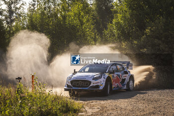 2024-07-20 - 13 MUNSTER Gregoire, LOUKA Louis, Ford Puma Rally1, action during the Rally Latvia 2024, 8th round of the 2024 WRC World Rally Car Championship, from July 18 to 21, 2024 at Liepaja, Latvia - AUTO - WRC - RALLY LATVIA 2024 - RALLY - MOTORS