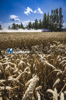 2024-07-20 - 34 SUNINEN Teemu, MARKKULA Mikko, Hyundai I2O Rally2, action during the Rally Latvia 2024, 8th round of the 2024 WRC World Rally Car Championship, from July 18 to 21, 2024 at Liepaja, Latvia - AUTO - WRC - RALLY LATVIA 2024 - RALLY - MOTORS