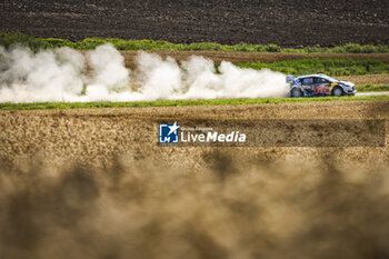 2024-07-20 - 13 MUNSTER Gregoire, LOUKA Louis, Ford Puma Rally1, action during the Rally Latvia 2024, 8th round of the 2024 WRC World Rally Car Championship, from July 18 to 21, 2024 at Liepaja, Latvia - AUTO - WRC - RALLY LATVIA 2024 - RALLY - MOTORS