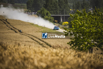 2024-07-20 - 29 DAPRA Roberto, GUGLIELMETTI Luca, Skoda Fabia Evo Rally2, action during the Rally Latvia 2024, 8th round of the 2024 WRC World Rally Car Championship, from July 18 to 21, 2024 at Liepaja, Latvia - AUTO - WRC - RALLY LATVIA 2024 - RALLY - MOTORS