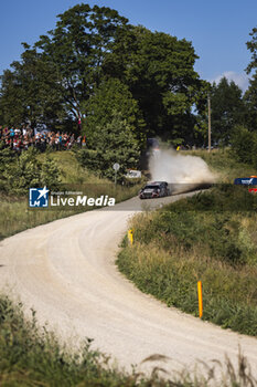 2024-07-20 - 22 SESKS Mārtiņš, FRANCIS Renārs, Ford Puma Rally1, action during the Rally Latvia 2024, 8th round of the 2024 WRC World Rally Car Championship, from July 18 to 21, 2024 at Liepaja, Latvia - AUTO - WRC - RALLY LATVIA 2024 - RALLY - MOTORS