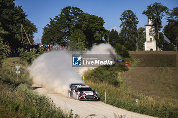 2024-07-20 - 22 SESKS Mārtiņš, FRANCIS Renārs, Ford Puma Rally1, action during the Rally Latvia 2024, 8th round of the 2024 WRC World Rally Car Championship, from July 18 to 21, 2024 at Liepaja, Latvia - AUTO - WRC - RALLY LATVIA 2024 - RALLY - MOTORS