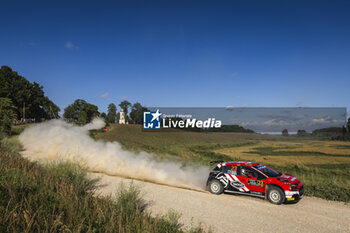 2024-07-20 - 23 GRYAZIN Nikolay, ALEKSANDROV Konstantin, Citroen C3 Rally2, action during the Rally Latvia 2024, 8th round of the 2024 WRC World Rally Car Championship, from July 18 to 21, 2024 at Liepaja, Latvia - AUTO - WRC - RALLY LATVIA 2024 - RALLY - MOTORS