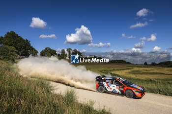 2024-07-20 - 04 LAPPI Esapekka, FERM Janne, Hyundai I20 Rally1, action during the Rally Latvia 2024, 8th round of the 2024 WRC World Rally Car Championship, from July 18 to 21, 2024 at Liepaja, Latvia - AUTO - WRC - RALLY LATVIA 2024 - RALLY - MOTORS