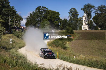 2024-07-20 - 18 KATSUTA Takamoto, JOHNSTON Aaron, Toyota GR Yaris Rally1, action during the Rally Latvia 2024, 8th round of the 2024 WRC World Rally Car Championship, from July 18 to 21, 2024 at Liepaja, Latvia - AUTO - WRC - RALLY LATVIA 2024 - RALLY - MOTORS