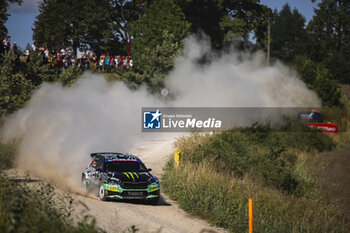 2024-07-20 - 20 SOLBERG Oliver, EDMONDSON Elliott, Skoda Fabia RS Rally2, action during the Rally Latvia 2024, 8th round of the 2024 WRC World Rally Car Championship, from July 18 to 21, 2024 at Liepaja, Latvia - AUTO - WRC - RALLY LATVIA 2024 - RALLY - MOTORS