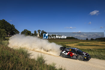 2024-07-20 - 69 ROVANPERA Kalle, HALTTUNEN Jonne, Toyota GR Yaris Rally1, action during the Rally Latvia 2024, 8th round of the 2024 WRC World Rally Car Championship, from July 18 to 21, 2024 at Liepaja, Latvia - AUTO - WRC - RALLY LATVIA 2024 - RALLY - MOTORS