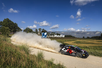 2024-07-20 - 33 EVANS Elfyn, MARTIN Scott, Toyota GR Yaris Rally1, action during the Rally Latvia 2024, 8th round of the 2024 WRC World Rally Car Championship, from July 18 to 21, 2024 at Liepaja, Latvia - AUTO - WRC - RALLY LATVIA 2024 - RALLY - MOTORS