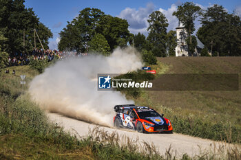 2024-07-20 - 04 LAPPI Esapekka, FERM Janne, Hyundai I20 Rally1, action during the Rally Latvia 2024, 8th round of the 2024 WRC World Rally Car Championship, from July 18 to 21, 2024 at Liepaja, Latvia - AUTO - WRC - RALLY LATVIA 2024 - RALLY - MOTORS