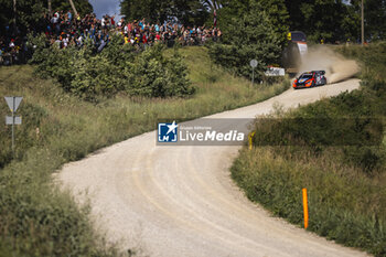 2024-07-20 - 11 NEUVILLE Thierry, WYDAEGHE Martijn, Hyundai I20 Rally1, action during the Rally Latvia 2024, 8th round of the 2024 WRC World Rally Car Championship, from July 18 to 21, 2024 at Liepaja, Latvia - AUTO - WRC - RALLY LATVIA 2024 - RALLY - MOTORS