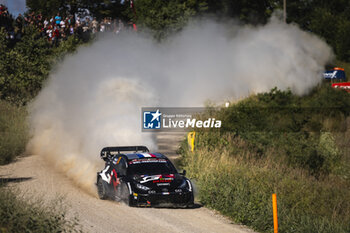 2024-07-20 - 17 OGIER Sebastien, LANDAIS Vincent, Toyota GR Yaris Rally1, action during the Rally Latvia 2024, 8th round of the 2024 WRC World Rally Car Championship, from July 18 to 21, 2024 at Liepaja, Latvia - AUTO - WRC - RALLY LATVIA 2024 - RALLY - MOTORS