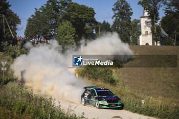 2024-07-20 - 24 GREENSMITH Gus, ANDERSSON Jonas, Skoda Fabia RS Rally2, action during the Rally Latvia 2024, 8th round of the 2024 WRC World Rally Car Championship, from July 18 to 21, 2024 at Liepaja, Latvia - AUTO - WRC - RALLY LATVIA 2024 - RALLY - MOTORS