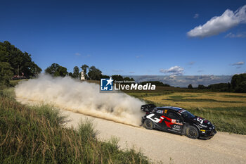 2024-07-20 - 17 OGIER Sebastien, LANDAIS Vincent, Toyota GR Yaris Rally1, action during the Rally Latvia 2024, 8th round of the 2024 WRC World Rally Car Championship, from July 18 to 21, 2024 at Liepaja, Latvia - AUTO - WRC - RALLY LATVIA 2024 - RALLY - MOTORS